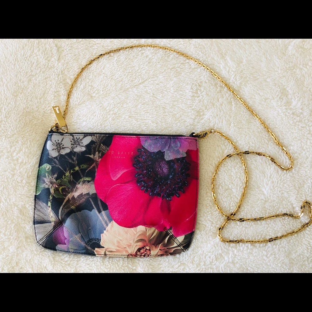 Ted Baker Florists Crossbody Chain Purse